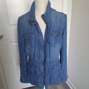 Black Label Soft Denim Shacket